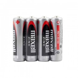 Maxell Battery AA R6 4pcs 1.5V SUM-3 Long Lasting Power Shrink