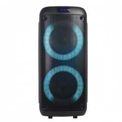 613 Partybox Bluetooth Wireless Speaker 2x 6.5inch RGB Light with Wireless Microphone