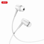 XO EP57 in-ear 3.5mm Handsfree earphones with microphone White