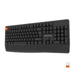 Meetion MT-C4130 2.4GHz Wireless Ergonomic Keyboard Mouse Combo Black