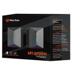 Meetion MT-SP2011 RGB Gaming Stereo Desktop Speakers 2.0 3.5mm + USB